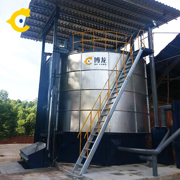 chicken poop composting machine with energy-saving design